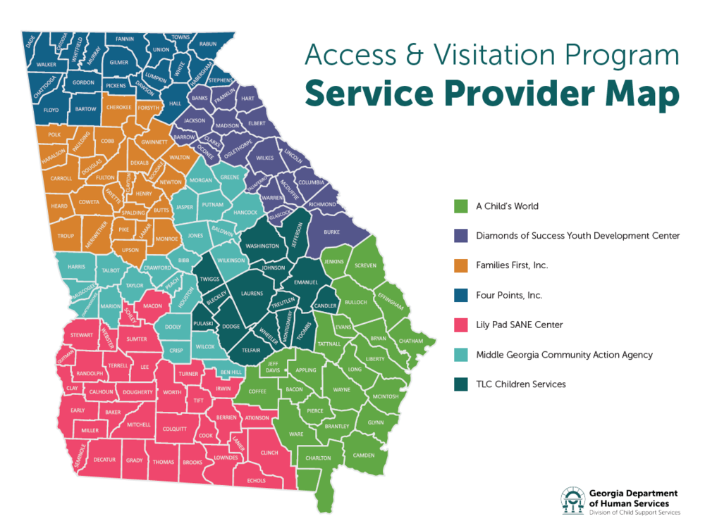 A&V Service Service Provider Map