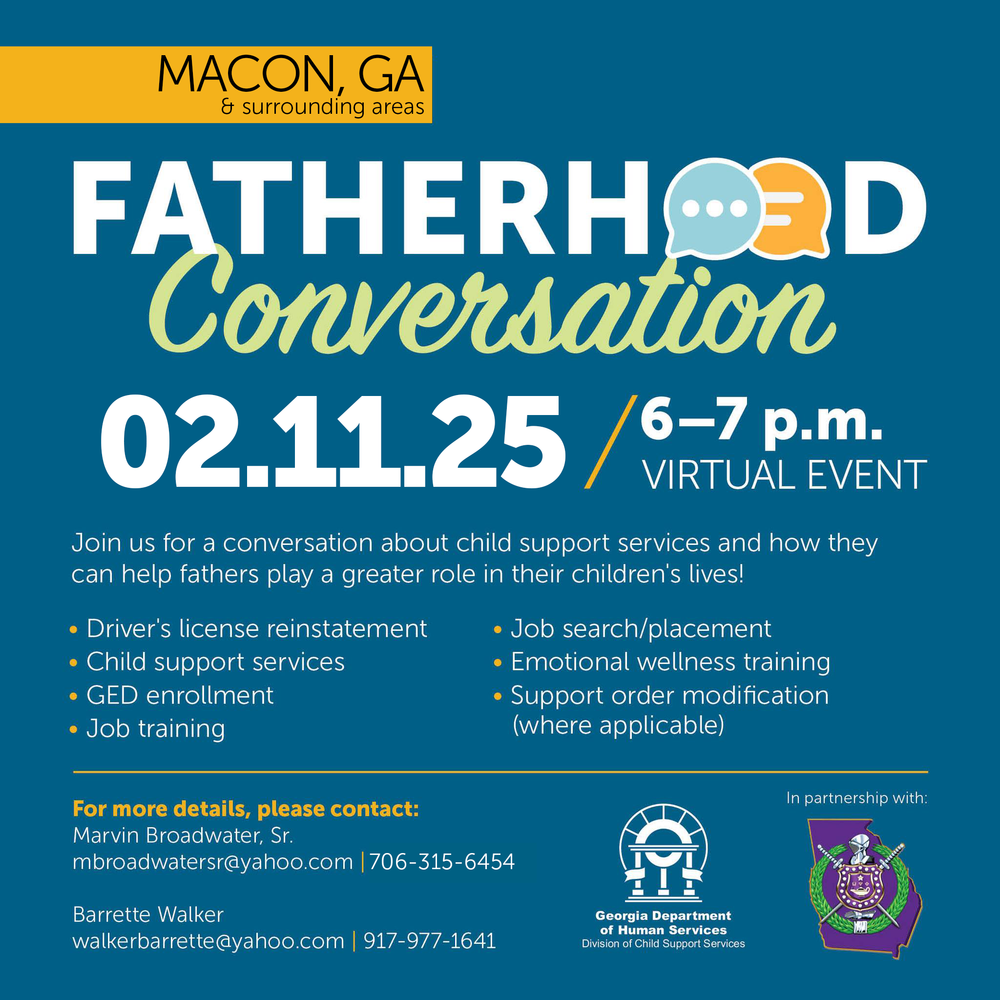 Fatherhood Conversation - Macon