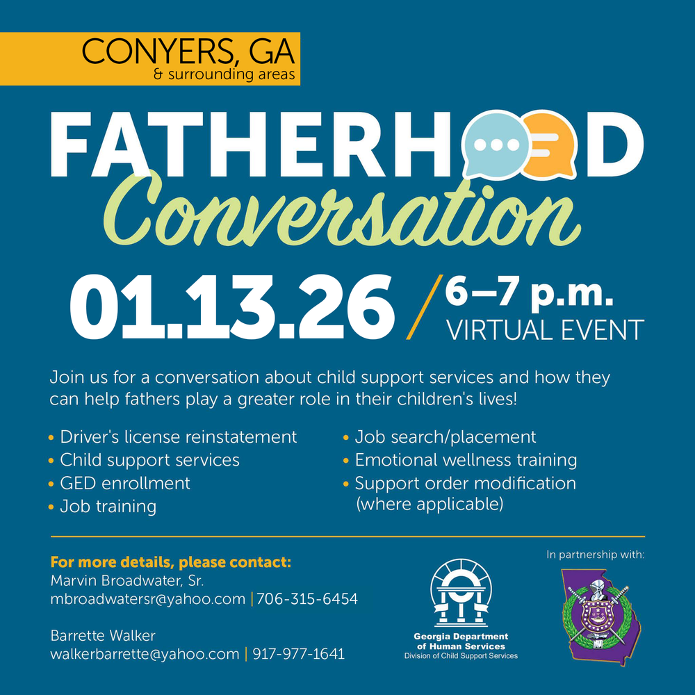 Fatherhood Conversation - Conyers