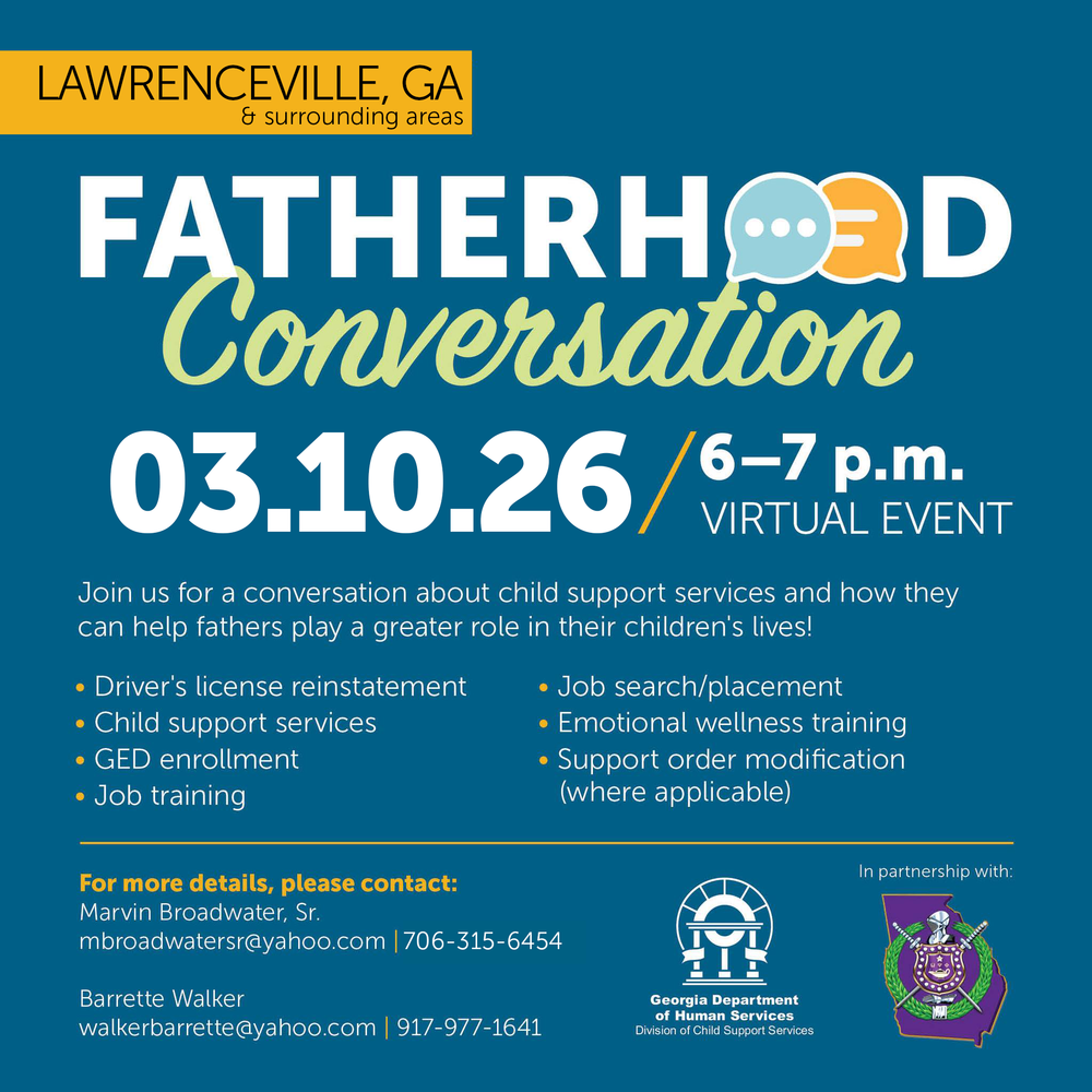Fatherhood Conversation - Lawrenceville