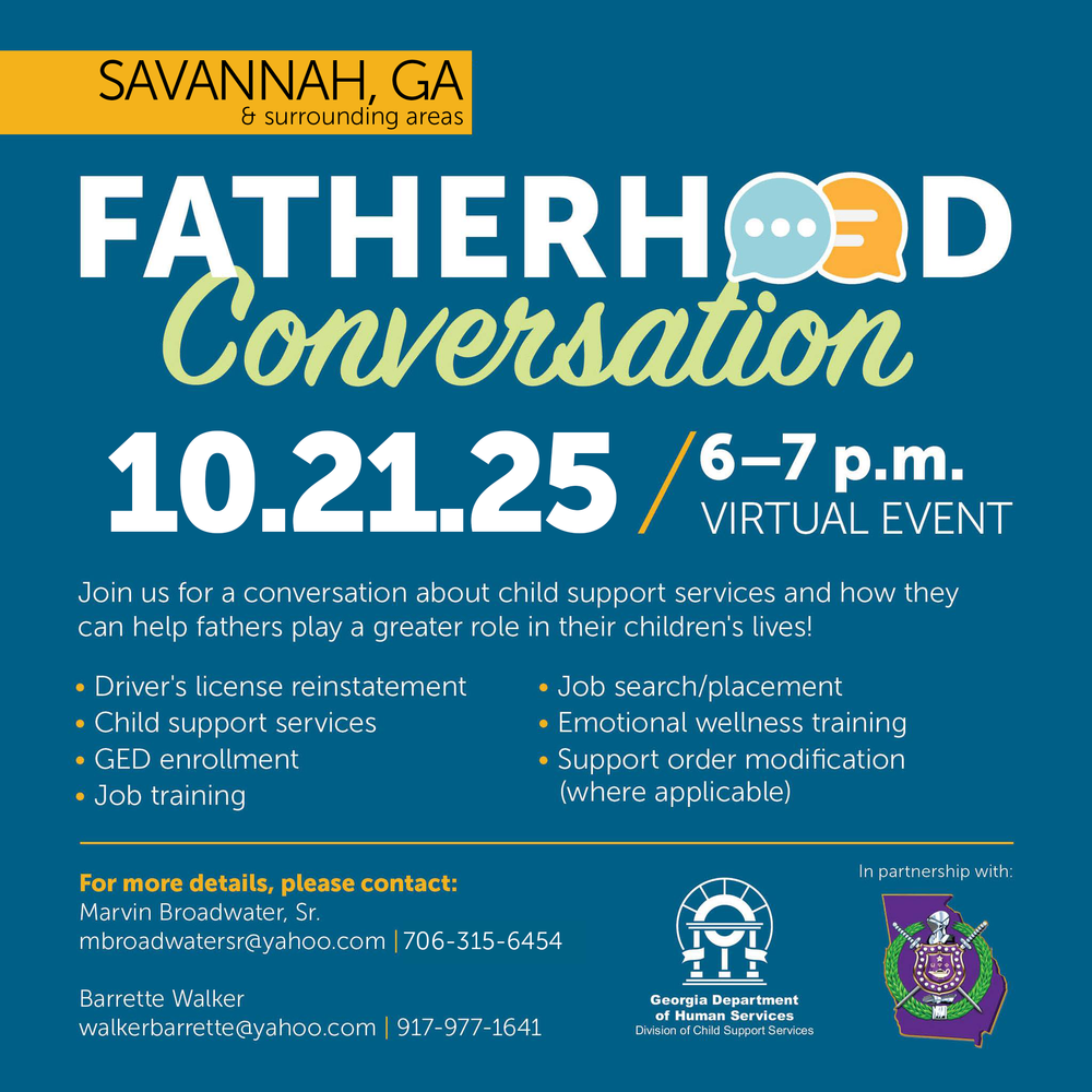 Fatherhood Conversation - Savannah